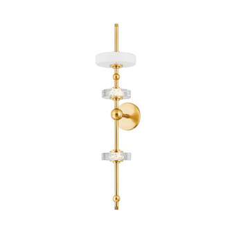 Maynard LED Wall Sconce in Aged Brass (70|8130-AGB)