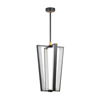 Edgemere LED Pendant in Aged Brass/Distressed Bronze (70|4054-AGB/DB)