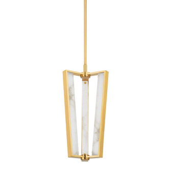 Edgemere LED Pendant in Aged Brass (70|4053-AGB)
