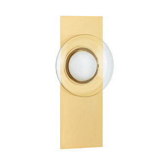 Pound Ridge LED Wall Sconce in Aged Brass (70|1816-AGB)