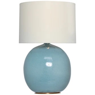 Sao Paulo LED Table Lamp in Crackled Robin (268|TOB 3694CRN-L)