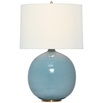Sao Paulo LED Table Lamp in Crackled Robin (268|TOB 3693CRN-L)