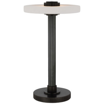 Aran LED Accent Lamp in Bronze and Alabaster (268|S 3150BZ/ALB)