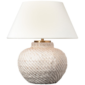 Avedon LED Accent Lamp in Plaster White Rattan (268|MF 3004PWR-L-CL)