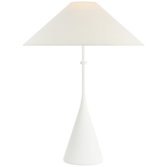 Zealous LED Table Lamp in Museum White (268|KW 3710MWH-L)
