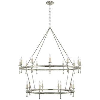 Classic LED Chandelier in Polished Nickel (268|CHC 5825PN)