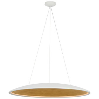 Arial LED Chandelier in Matte White and Gild (268|BBL 5142WHT/G)