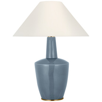 Paros LED Table Lamp in Polar Blue Crackle (268|BBL 3640PBC-L2)