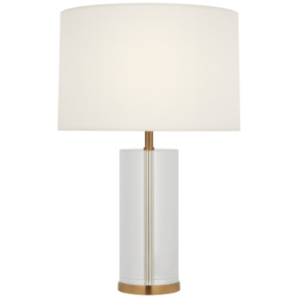 Lineham LED Accent Lamp in Crystal and Hand-Rubbed Antique Brass (268|ARN 3023CG/HAB-L-CL)