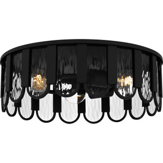 Vera Three Light Flush Mount in Matte Black (10|VEA1616MBK)