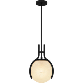 Quoizel Pendant One Light Pendant in Matte Black (10|QP6741MBK)