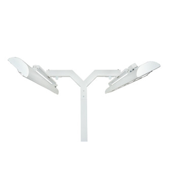 Pole Mount With Double Crossbar in White (40|EF6108PMDW)