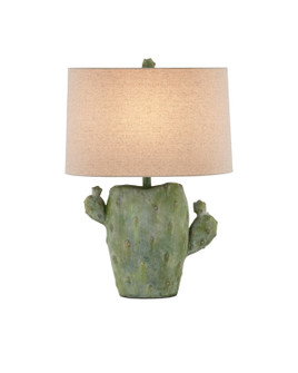 Cactus One Light Table Lamp in Antiqued Green (142|6000-0929)