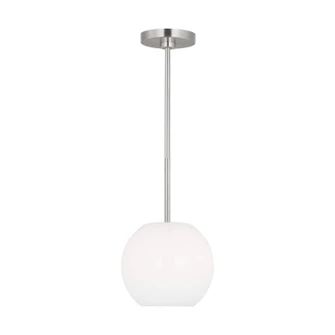 Rory One Light Mini Pendant in Brushed Steel (1|GLP1011EN3/BS)