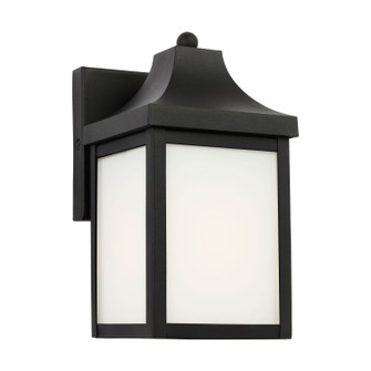 Saybrook One Light Lantern in Textured Black (1|GLO1001EN3/TXB)