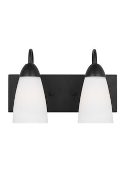 Seville Two Light Wall / Bath in Midnight Black (1|4420202EN3-112)