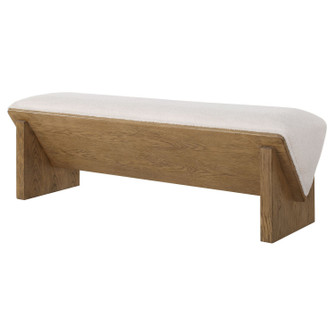 Wedged Bench in Soft Ivory (52|23806)