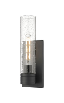 Downtown Urban One Light Wall Sconce in Matte Black (405|617-1W-BK-G617-11SDY)