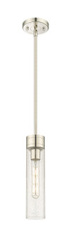 Downtown Urban One Light Mini Pendant in Polished Nickel (405|617-1S-PN-G617-11SDY)