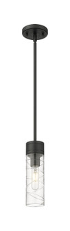 Downtown Urban One Light Mini Pendant in Matte Black (405|617-1S-BK-G617-8DE)