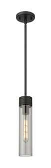 Downtown Urban One Light Mini Pendant in Matte Black (405|617-1S-BK-G617-11SM)