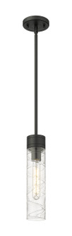 Downtown Urban One Light Mini Pendant in Matte Black (405|617-1S-BK-G617-11DE)