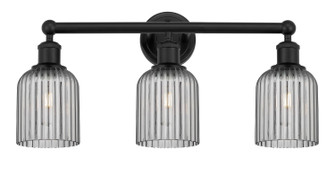 Edison Three Light Bath Vanity in Matte Black (405|616-3W-BK-G559-5SM)