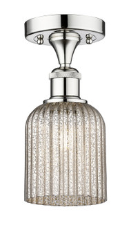 Edison One Light Semi-Flush Mount in Polished Chrome (405|616-1F-PC-G559-5ME)