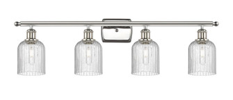 Ballston Four Light Bath Vanity in Polished Nickel (405|516-4W-PN-G559-5SDY)