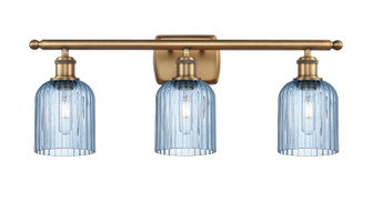 Ballston Three Light Bath Vanity in Brushed Brass (405|516-3W-BB-G559-5BL)