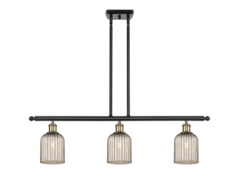 Ballston Three Light Island Pendant in Black Antique Brass (405|516-3I-BAB-G559-5ME)