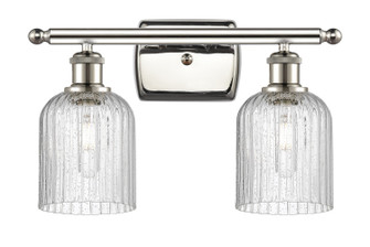 Ballston Two Light Bath Vanity in Polished Nickel (405|516-2W-PN-G559-5SDY)