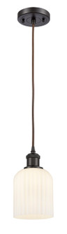 Ballston One Light Mini Pendant in Oil Rubbed Bronze (405|516-1P-OB-G559-5GWH)