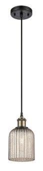 Ballston One Light Mini Pendant in Black Antique Brass (405|516-1P-BAB-G559-5ME)