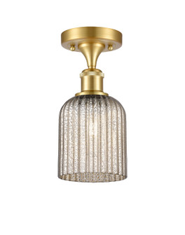 Ballston One Light Semi-Flush Mount in Satin Gold (405|516-1C-SG-G559-5ME)