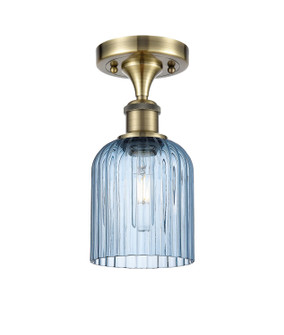 Ballston One Light Semi-Flush Mount in Antique Brass (405|516-1C-AB-G559-5BL)