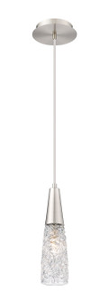Downtown Urban One Light Mini Pendant in Brushed Satin Nickel (405|322-1P-SN-G322-3CL)