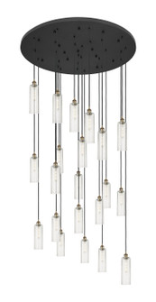 Downtown Urban 21 Light Pendant in Brushed Brass (405|148BK-B-21P-BB-G434-12SDY)