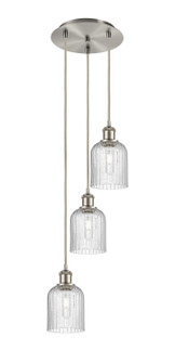 Ballston Three Light Pendant in Brushed Satin Nickel (405|113B-3P-SN-G559-5SDY)