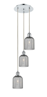 Ballston Three Light Pendant in Polished Chrome (405|113B-3P-PC-G559-5SM)