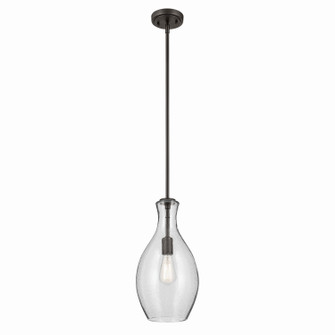 Everly One Light Pendant in Olde Bronze (12|42047OZCS)