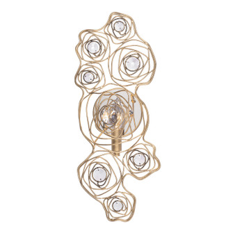 Ethereal Rose One Light Wall Sconce in Havana Gold Ombre/Polished Stainless Accents (137|500W01HGOB)