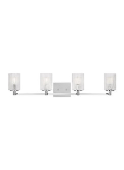 Lando Four Light Wall / Bath in Chrome (1|GLV1044CH)