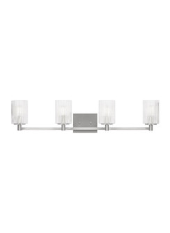 Lando Four Light Wall / Bath in Brushed Steel (1|GLV1044BS)