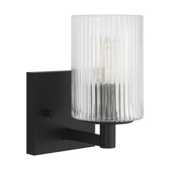 Lando One Light Wall / Bath Sconce in Midnight Black (1|GLV1041MBK)