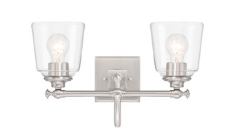 Antonia Two Light Vanity in Brushed Nickel (7|4002-84)