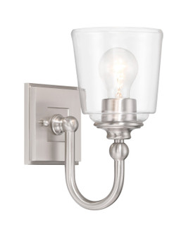Antonia One Light Bath Vanity in Brushed Nickel (7|4001-84)