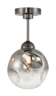 Neveh One Light Semi Flush Mount in Gun Metal (29|N5362-605)
