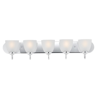 Axis Five Light Bath Vanity in Polished Chrome (16|11385FTPC)
