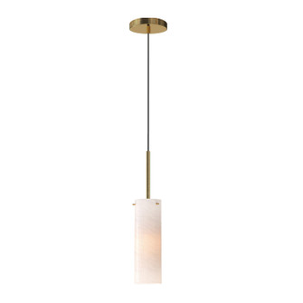 Blizzard One Light Pendant in Natural Aged Brass (16|10511MRNAB)